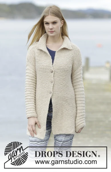 Extra 0-1138 Lazy Days Jacket by DROPS Design